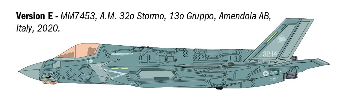 Italeri 92810 F-35B Lightning II, scala 1:48, Plastic Model Kit/Modello in plastica da montare