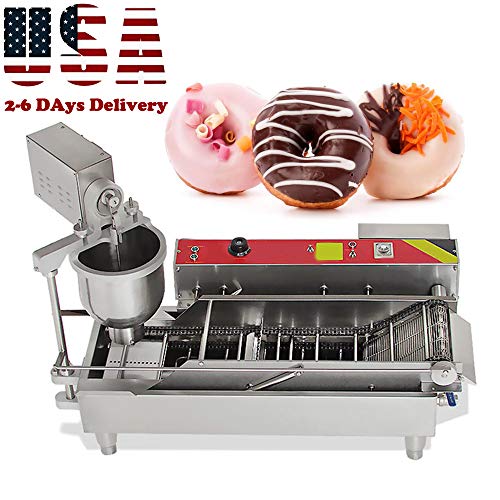 Genmine Automatic Donut Making Machine Commercial Electric Auto Doughnut Donut Maker Machine