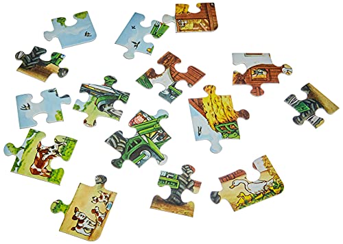 Ravensburger Kinderpuzzle - 06044 Traktor auf dem Bauernhof - Rahmenpuzzle für Kinder ab 3 Jahren, mit 15 Teilen – Bild 4