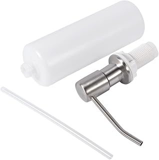 Soap Dispenser, 300ml Kitchen Bathroom Faucet Sink Liquid Soap Lotion Dispenser, Soap Dispenser Pump, Sink Soap Dispenser Bottle Replacement, Bathroom Soap Dispenser Set