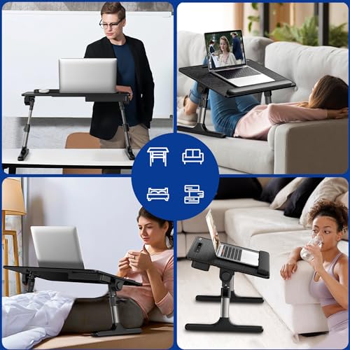 Besign LT07 EXTRA LARGE Lap Desk [Extra Large], Adjustable Laptop Table, Portable Standing Bed Desk thumb #6