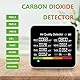 Croerma 1 Stück 9 in 1 Luftqualitätsmessgerät TVOC HCHO PM2.5 PM1.0 PM10 Erkennung der Luftfeuchtigkeit der Temperatur