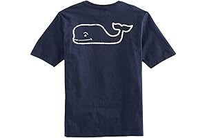 Vineyard Vines Girls' Short Sleeve Vintage Pocket Tee