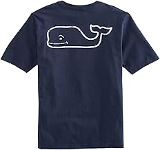 Vineyard Vines Boys Short Sleeve Vintage Whale Pocket T-Shirt