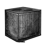 Luocute Cubierta de Unidad de Aire Acondicionado Exterior de Malla Completa Mejorada 2 en 1, Cubiertas de Malla de Aire Acondicionado de 90 X 90 X 100 Cm para Unidades Exteriores para