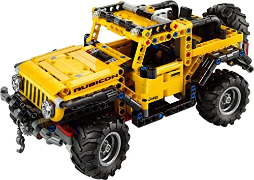 Technic Jeep Wrangler 4x4, Set con Macchina Giocattolo da Costruire, Modellino SUV Fuoristrada, Giochi per Bambini, Bambine, Ragazzi e Ragazze da 9 Anni in su, Idea Regalo di Compleanno 42122 - Lego - Immagine 1