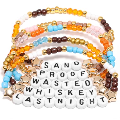 AICase Morgan Wallen Bracelets 5 Pcs