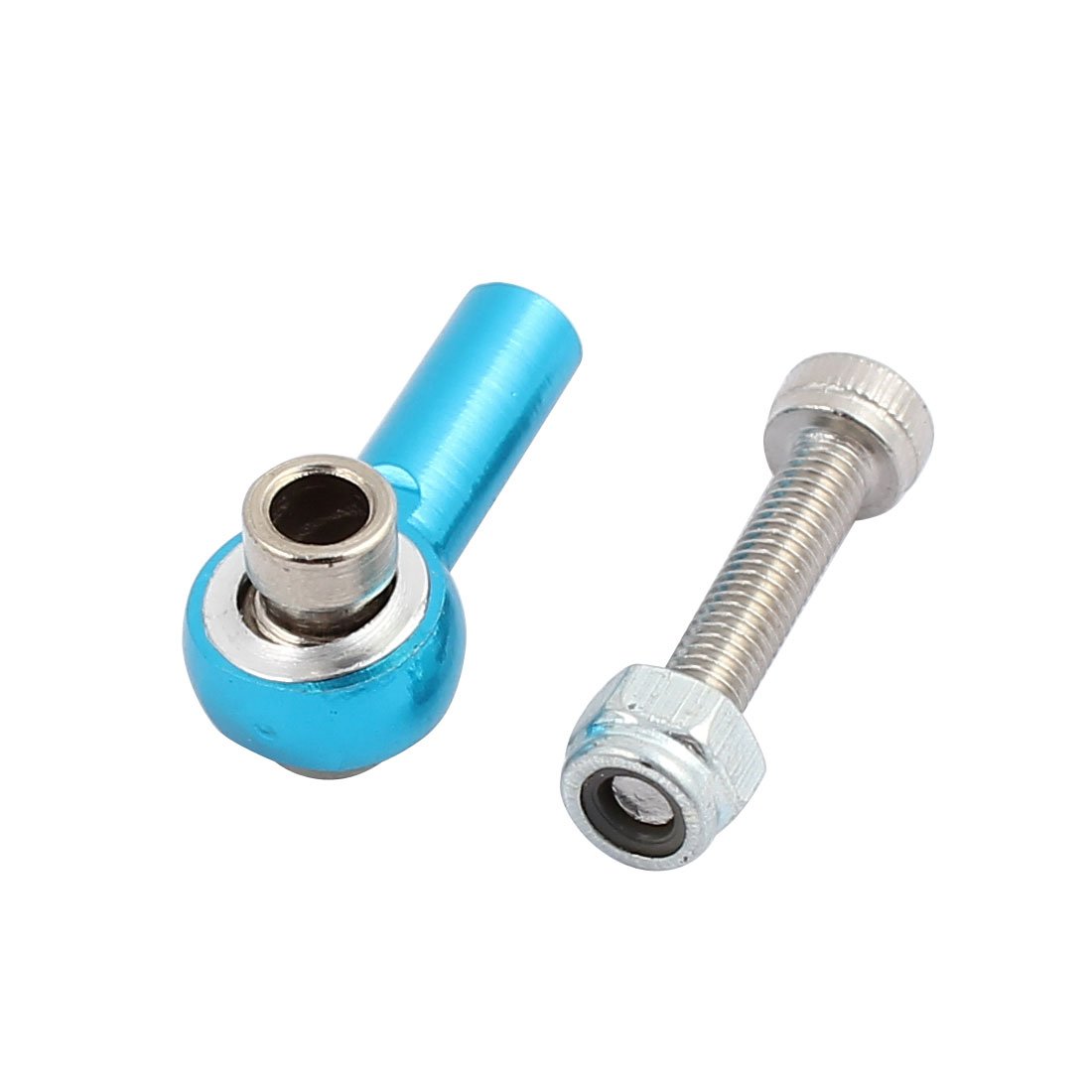 Aexit Set RC Electrical equipment Car Boat M3mm x L18.5mm Rod End Metal Ball Head Joints Set w Screw