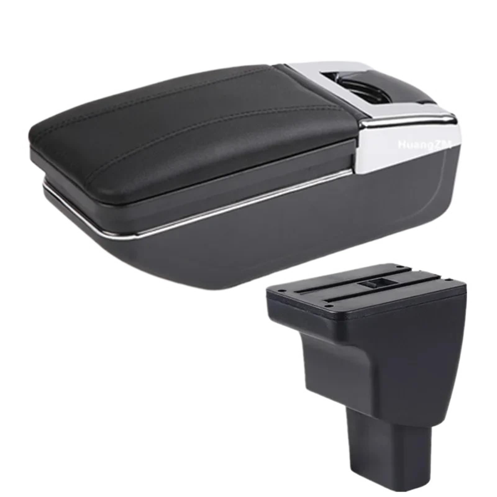 Ochrona Podłokietnika Pokrowiec Pasuje do podłokietnika Grand I10, pasuje do modyfikacji konsoli środkowej podłokietnika samochodowego Hyundai HB20 z USB