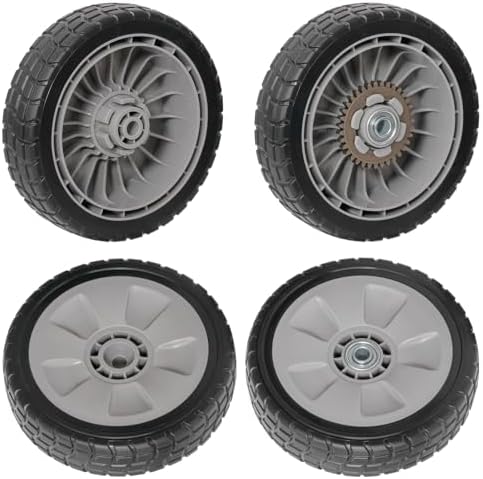 Honda Lawn Mower Home Depot: Which Model Stands Out in 2023? 2 XaXmTee 4 Pcs 8" Lawn Mower Wheels Compatible with Honda HRR216 HRS216 HRT216 Lawn Mower 2 Rear Wheels Replace for 42710-VE2-M02ZE and 2 Front Wheels Replace for 44710-VL0-L02ZB
