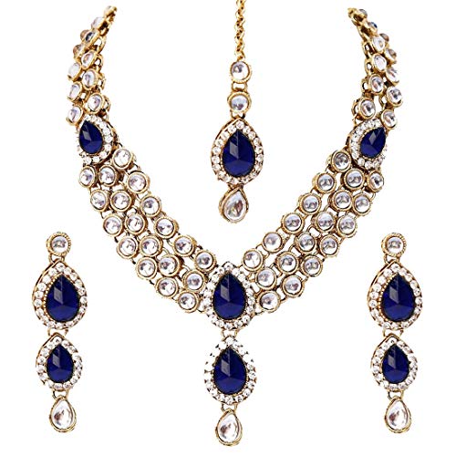 Kundan Traditional Necklace Set (8408s)