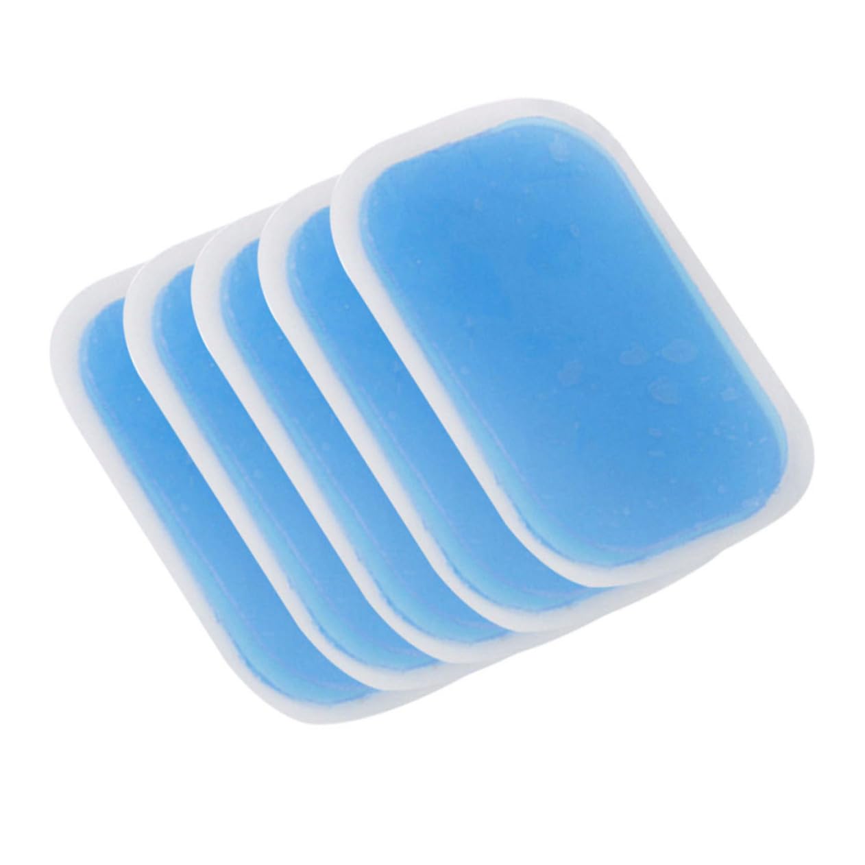 FRCOLOR 90stücke Austauschbare Gel-pads Für Abdominal Trainer Hautfreundliche Wiederverwendbare Gel Effektive Muskelstimulation Und Massage Kompatibel Mit Allen Elektrostimulatoren