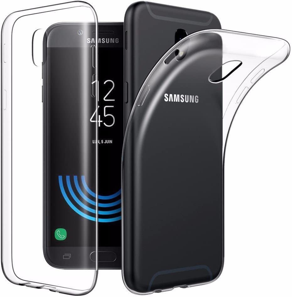 PhoneThrone COVER CUSTODIA PER Samsung Galaxy J5 2017 TRASPARENTE TPU SLIM MORBIDA