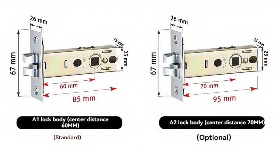 Cerradura mecánica de combinación para puerta de oficina, cerradura de puerta de madera, valla de hierro para exteriores, puerta antirrobo, impermeable, cerraduras de combinación mecánicas