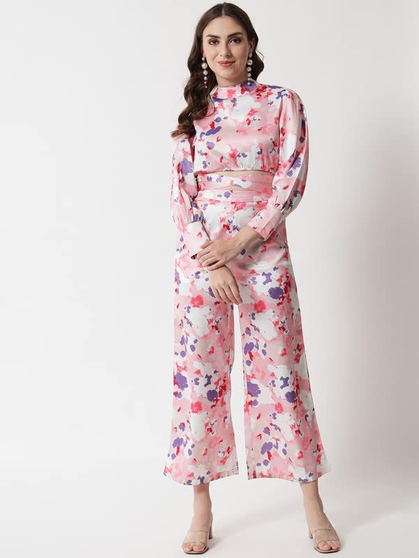 Image of THE DRY STATE Women's Smocked Jumpsuit Shoulder Tie Up