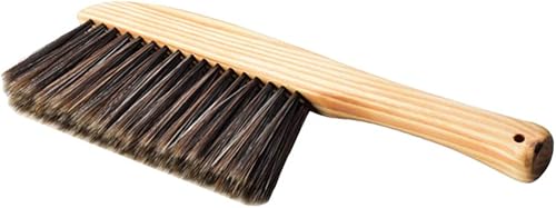 Miniatura 7 de EXCEART Cepillo de cerdas suaves para mostrador, carpintería, jardinería, muebles, dibujo de patio (color madera, grano de madera aleatorio)
