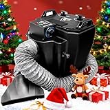 6000W Low Lying Fog Machine, High Density Smoke Effects with Tube Nozzle, Fog Machine Halloween, Dry Ice for Indoor & Outdoor Photography & Clubs, Dry Ice for Smoke Effects