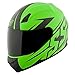 Speed and Strength SS700 Hammer Down Adult Street Motorcycle Helmet - Matte Green/Medium