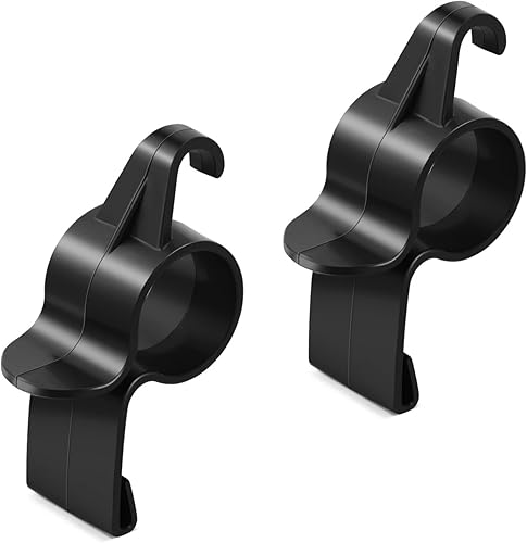 2 soportes para paraguas para maletero de automóvil, ganchos multifuncionales para caña de pescar, bolsa de compras, clip portátil para paraguas de