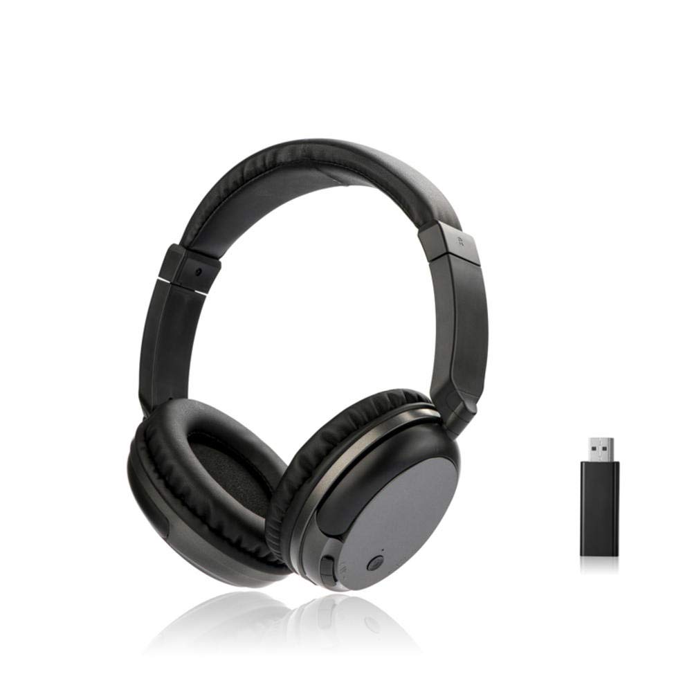 Wielofunkcyjny bezprzewodowy zestaw słuchawkowy do telewizora Słuchawki zestaw słuchawkowy kina domowego do komputera PC Słuchawki muzyczne MP3 Obsługa funkcji FM Double the comfort