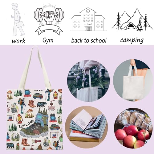 Bolso Tote Explore para Aventura de Montaña y Campamento miniatura 5
