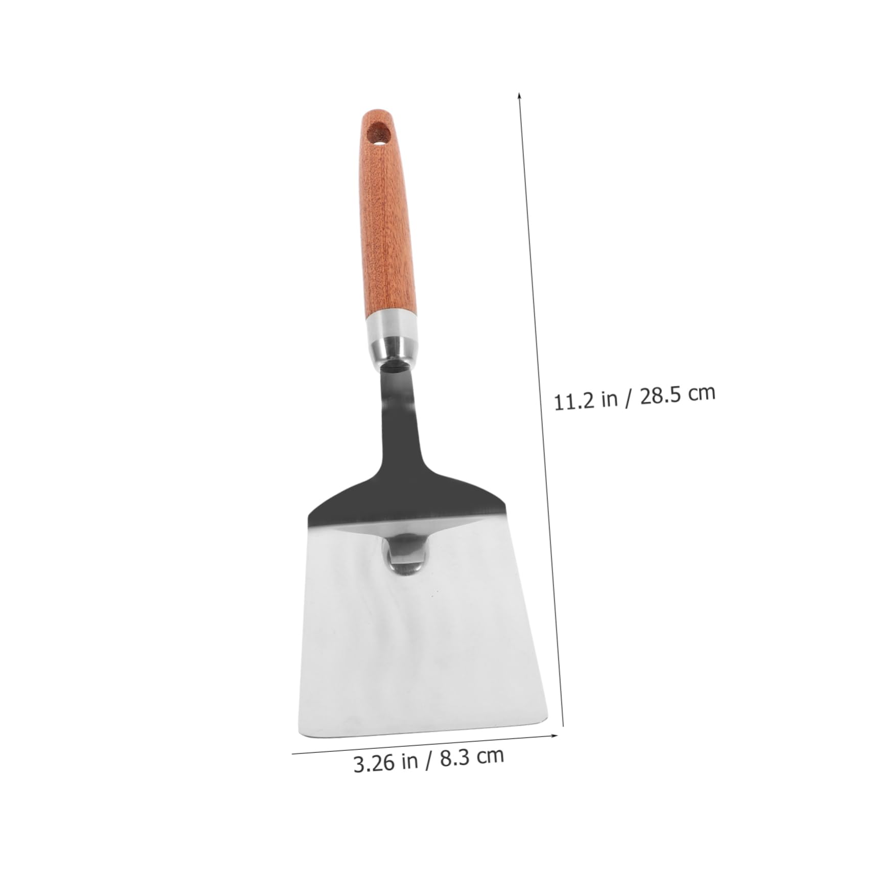 Amosfun 4 Pezzi Spatola da Cucina Cibo Pala Strumenti Cazzuola da Cucina Spatola per Friggere Bistecca da a Fornitura Antiaderente Strumento di Cottura in Metallo