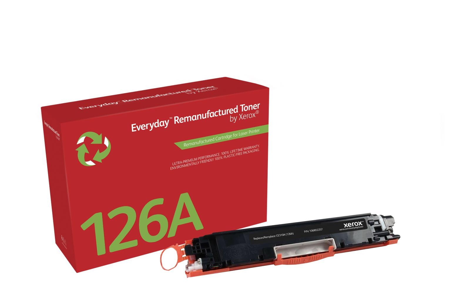 Compatible Xerox 106R02257 Toner 1.2K Pages @ 5% Coverage (Replaces Hp 126A) Black 095205859898