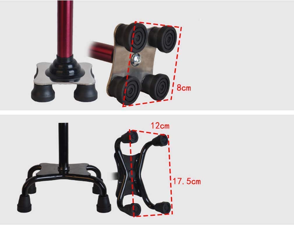 Telescane Led, Bastones Ligeros para Caminar, Ideales para Madres, Padres Mayores, muletas
