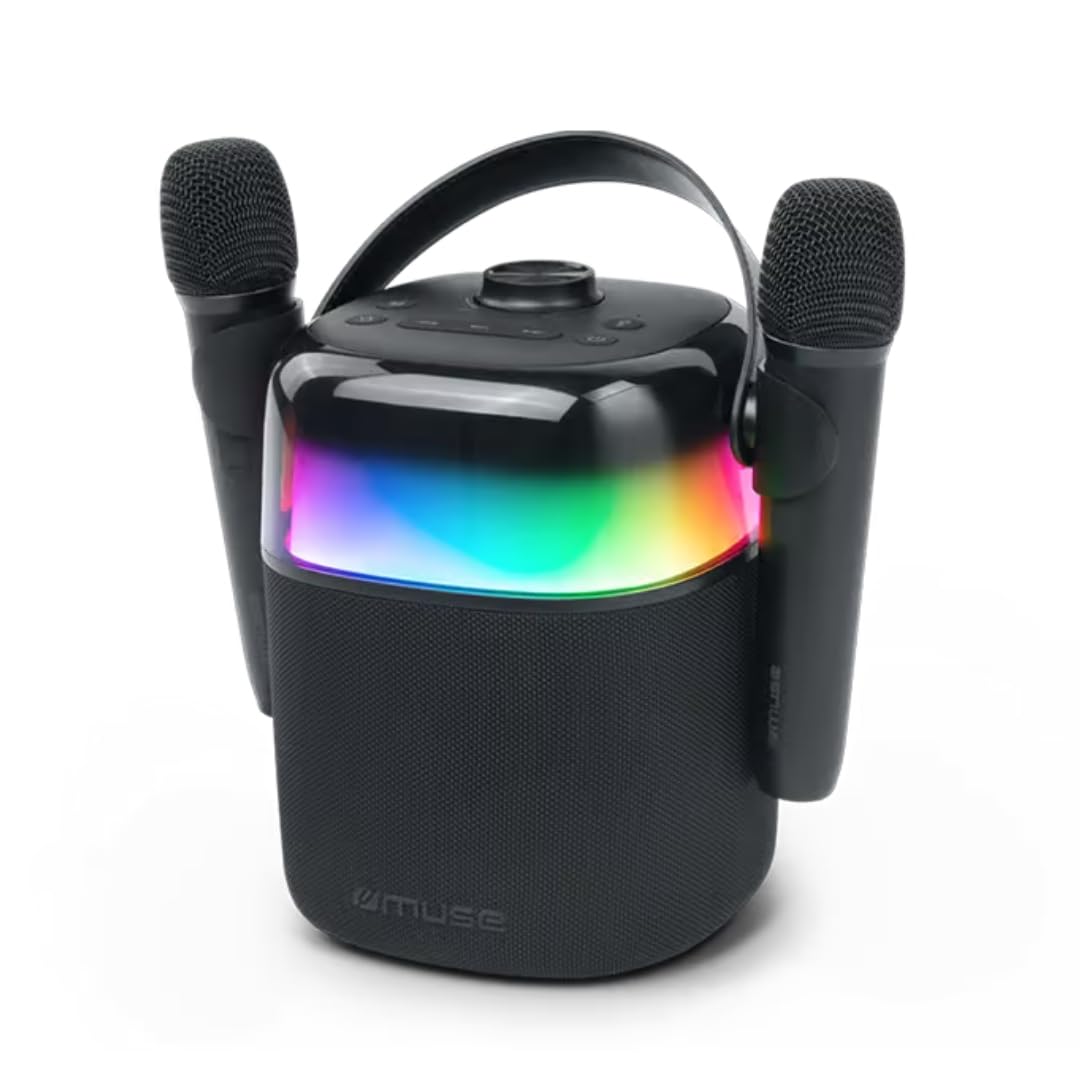 Enceinte Bluetooth Karaoké Noir - M530KA