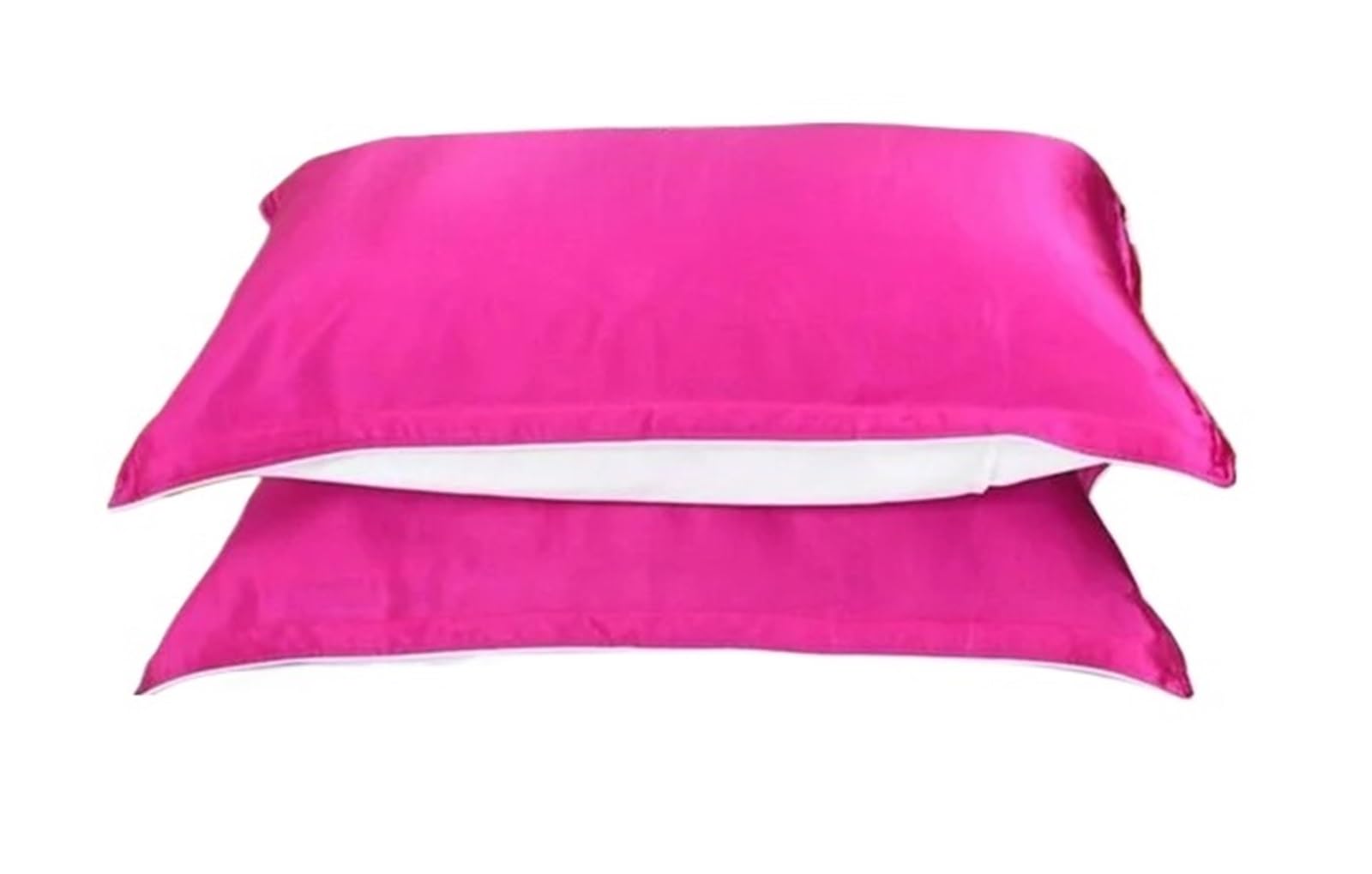 1Pair Silk Pillowcases Envelope Pillowcase For Sleep For Bedrooms Throw Pillow