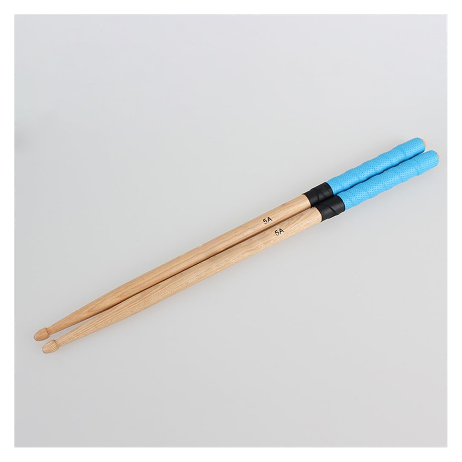 1 Paio Di Bacchette Professionali 5A In Legno Massello Di Noce Americano Con Manici Antiscivolo Bacchette per Batteria Principianti (Color : B)