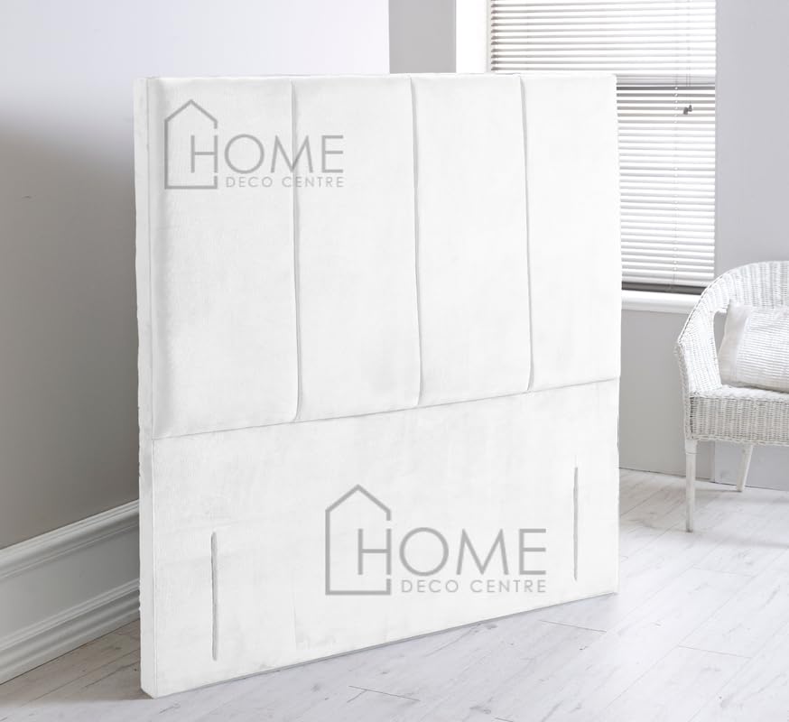 CROWNBEDS Sandringham Floor Standing 54 Inches high Plush Velvet Divan Bed Headboard 54 Inches High |Headboard| Divan bed| Plush Velvet |Thick Padding