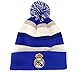 Fan Ink Real Madrid Beanie Hat Acrylic Knit Winter Hat White