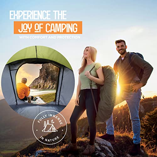Carpa pop-up para 4 personas Maple99 ligera y portátil miniatura 6