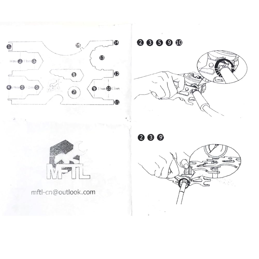 Multitool zum Tauchen Tauch-Multitool, Edelstahl-Kreditkarten-Set, Tauchausrüstung, Atemregler-Werkzeug