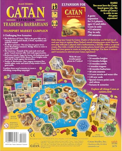 CATAN Traders & Barbarians Expansión Juego de Mesa miniatura 2