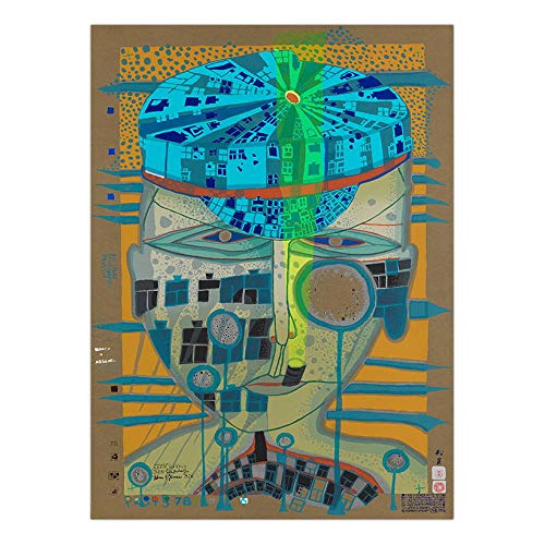 Abstrakte Kunst Ölgemälde Home Wohnzimmer Dekoration Leinwand Kunst Poster Frameless50X70Cm C1952