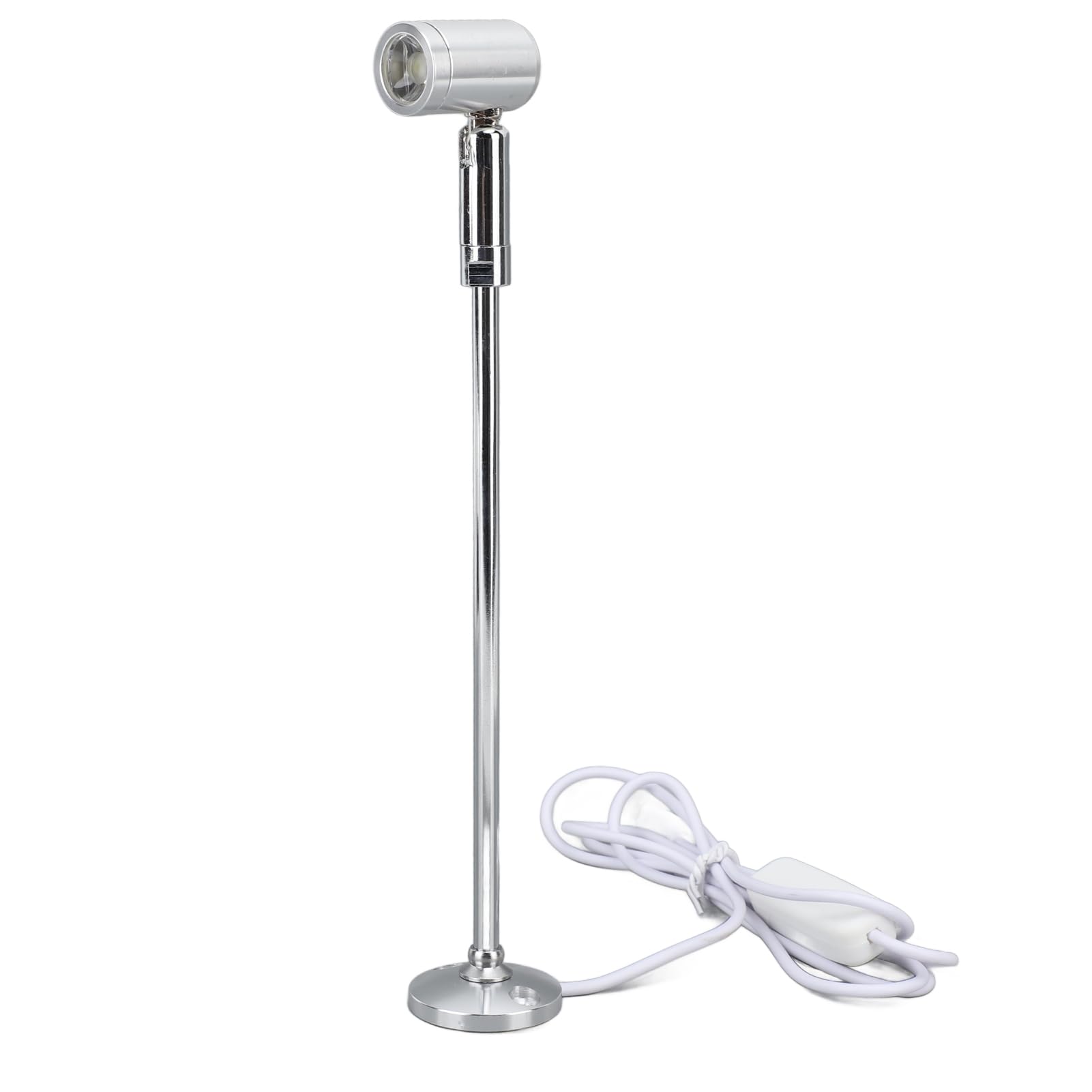 ciciglow LED Spot Light,Standing Cabinet Spotlight LED Support Adjustable Angle,USB Powered Display Spotlight Standing for Display Cabinet Artwork (Warm Light)