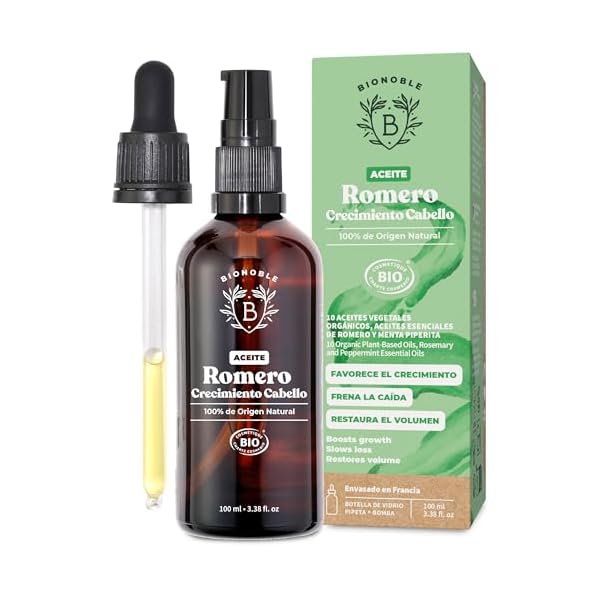 BIONOBLE Aceite de Romero para el Cabello Orgánico