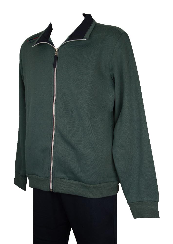 CAMPAGNOLO Tuta uomo DYNAMIC F.LLI completo tempo libero invernale felpato giacca aperta con zip articolo 8Q77277
