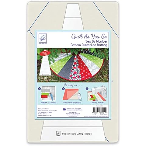June Tailor Quilt as You Go Tree Skirt Cover