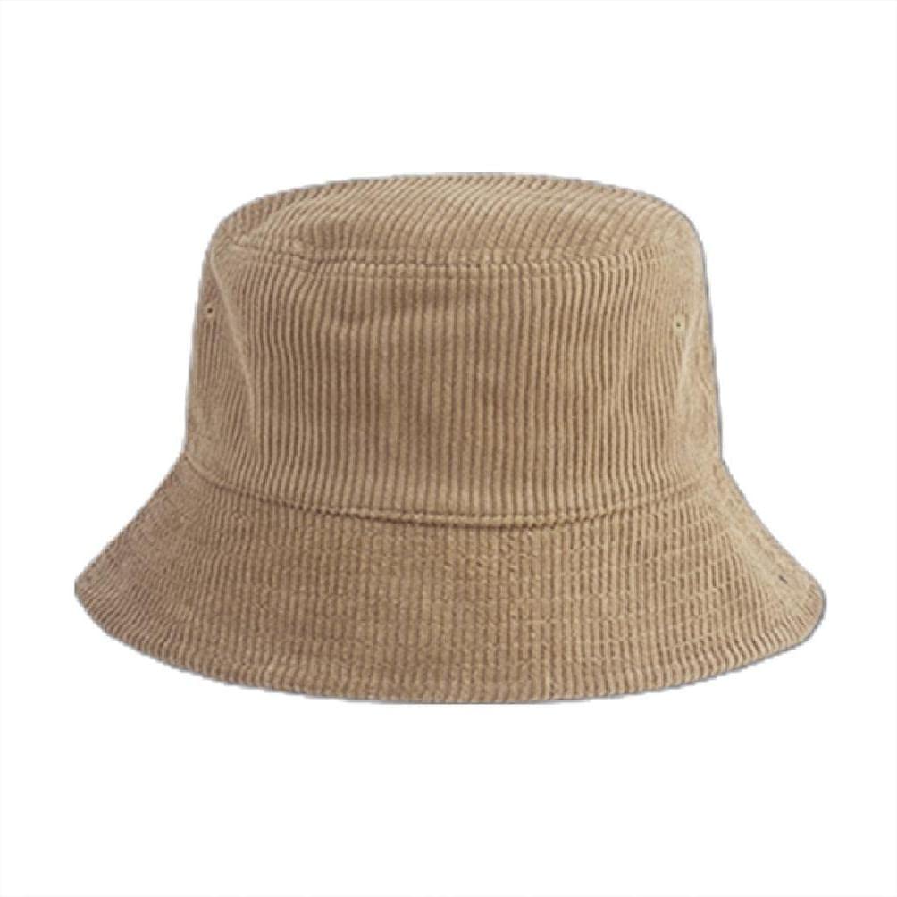 CARTBAE Cappello da Pescatore per Donna Uomo Inverno Caldo Velluto A Coste Velluto per Cappello da Stile Coreano Hip Hop Unita Pieghevole Berretto da Esterno Cappello E Sciarpa Set per Uomo Blu