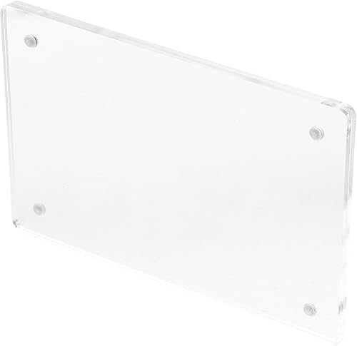 Tablero de exhibición de acrílico transparente Soportes de acrílico para menú, soporte para letreros de menú, soportes de acrílico para letreros de