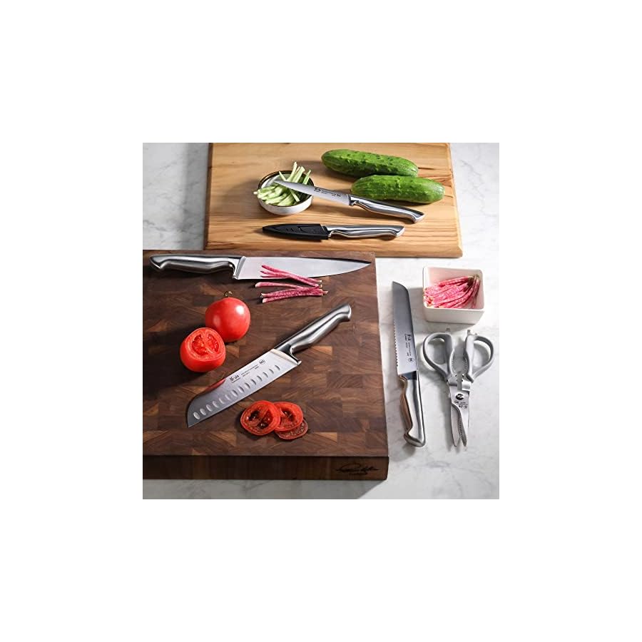 Cangshan Sanford Series 65510 German Steel 6-Piece Knife Set with Sheaths