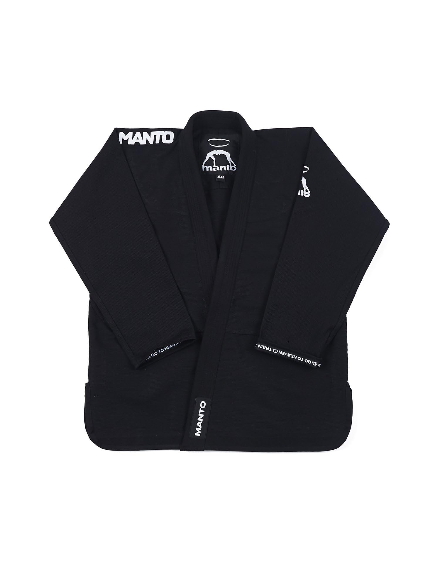 MANTO Heaven BJJ Gi Black (Pack de 2) para Hombre