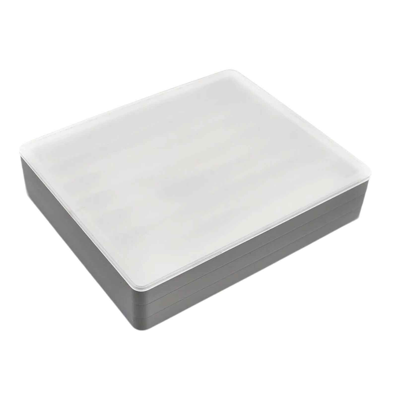 Hsioluted Componentized Keycap Case Guard Rank Stackable Storage Container Thin Polystyrene for Home Use Clear Lid Keycap Container