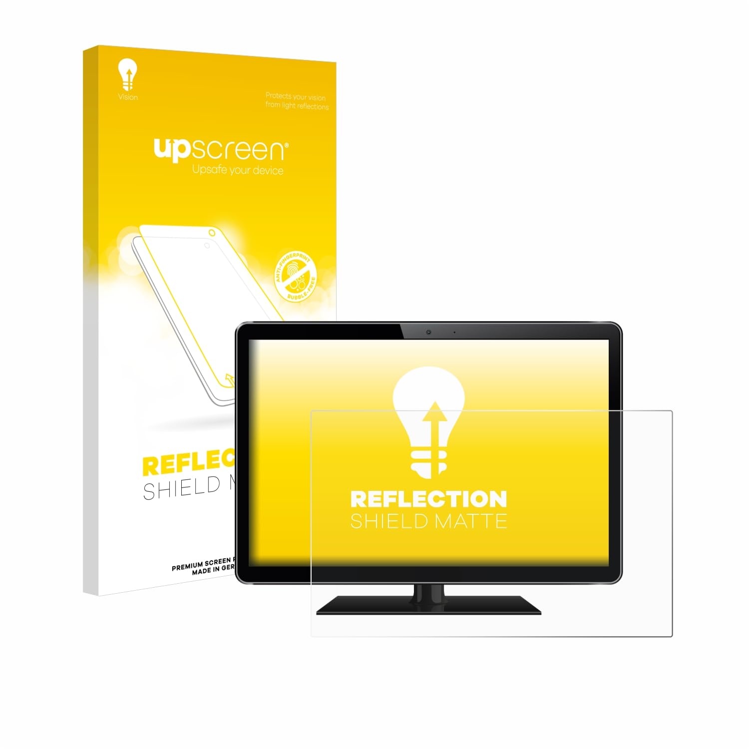 upscreen 24" Protection Ecran Anti-Reflet Film Mat 61 cm 532x299 mm 16:9