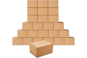 Edenseelake Shipping Boxes: Optimal Protection for Your Shipments, 10x8x6 Inches