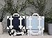 DAISY FIELDS Baby boy keepsake trunk. Azul & Marine Blue Collection. Keepsake suitcase. Designed in Spain (Azul, Grande)