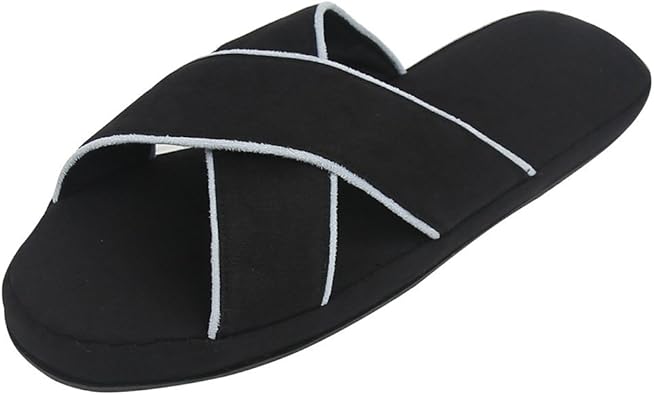 Mens open toe slippers amazon Clearance